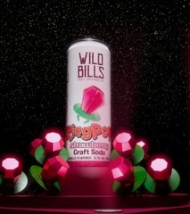 Wild Bill's - Ring Pop Soda - Strawberry